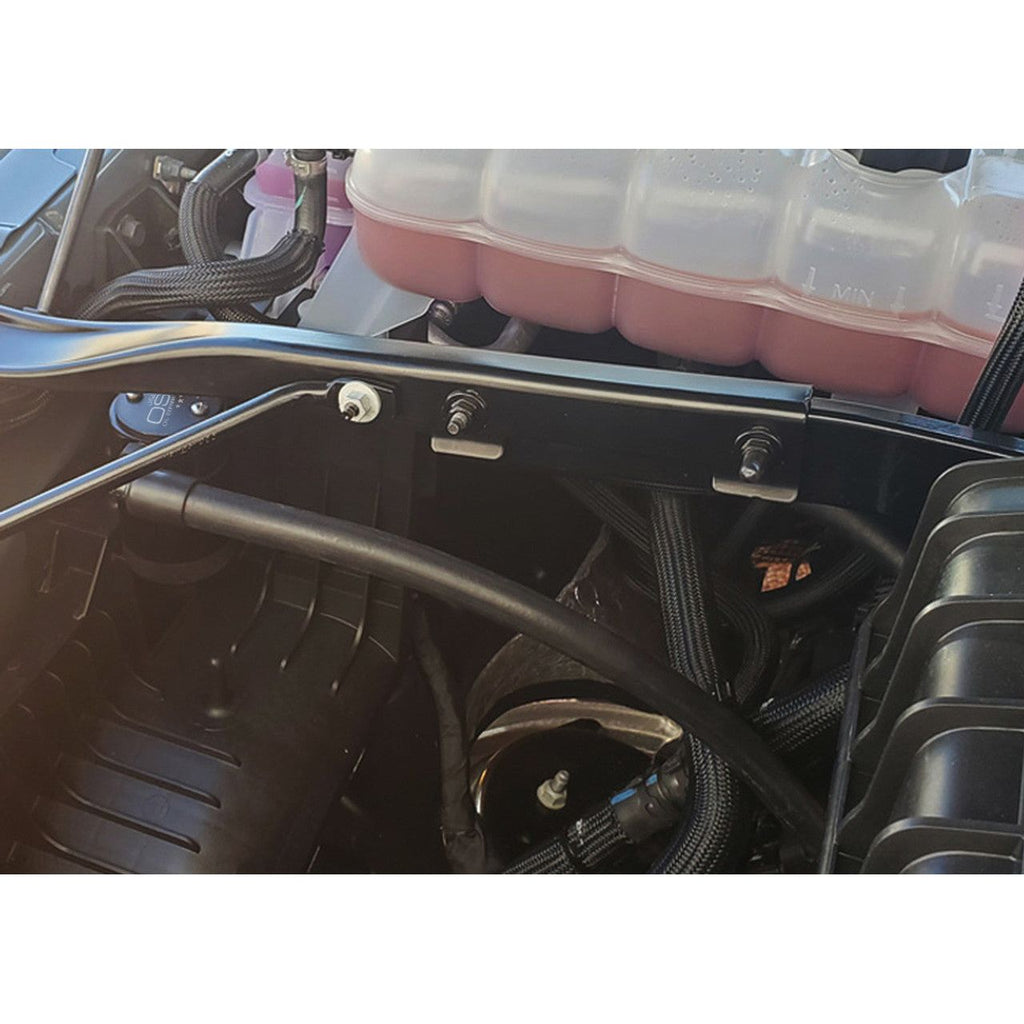 J&L OSC 3.0 OIL SEPARATOR RH SIDE - BLACK (2021-2024 RAM TRX 6.2L SC) )