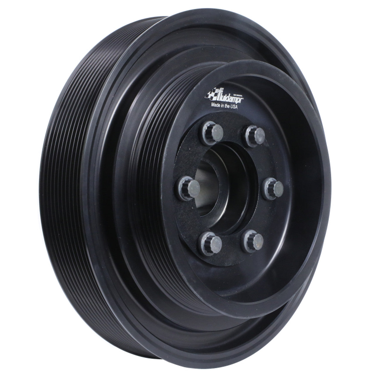 FLUIDAMPR 11% OVERDRIVE HARMONIC BALANCER for 15-23, SRT HELLCAT, TRACKHAWK & TRX 6.2L HEMI