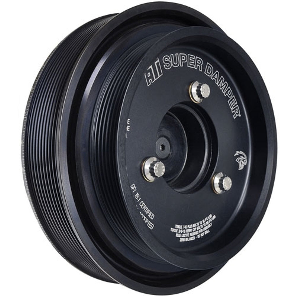 ATI Super Damper Harmonic Balancer 10% Overdrive for 15-23, SRT Hellcat, Trackhawk & TRX 6.2L HEMI