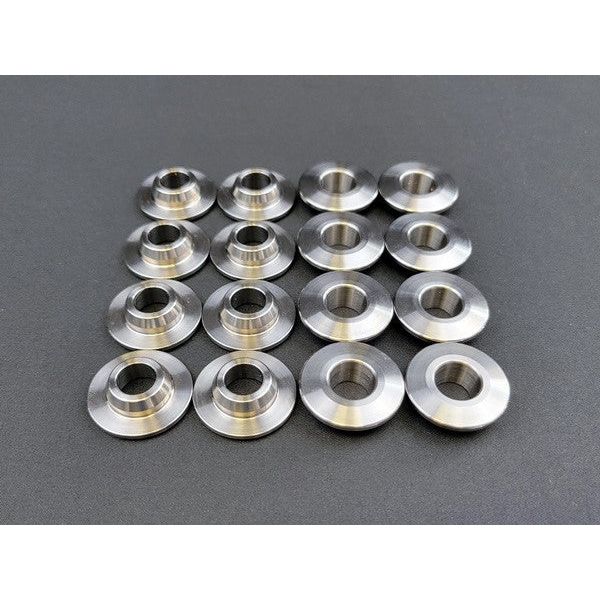 CAM MOTION TITANIUM VALVE SPRING RETAINERS FOR GEN3 HEMI WITH BEEHIVE SPRINGS