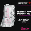 PURE ZF 8HP70 STAGE 3 TRANSMISSION UPGRADE 1600HP/1400TQ