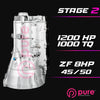 PURE ZF 8HP45/50 STAGE 2 TRANSMISSION UPGRADE 1200HP/1000TQ