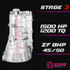 PURE ZF 8HP45/50 STAGE 3 TRANSMISSION UPGRADE 1500HP/1200TQ