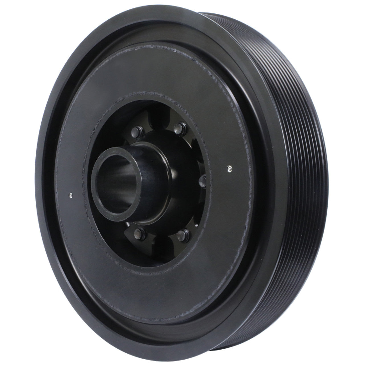 FLUIDAMPR 11% OVERDRIVE HARMONIC BALANCER for 15-23, SRT HELLCAT, TRACKHAWK & TRX 6.2L HEMI