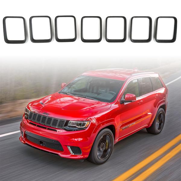 XBEEK 2017+ Jeep Grand Cherokee SRT / TrackHawk grille trim rings