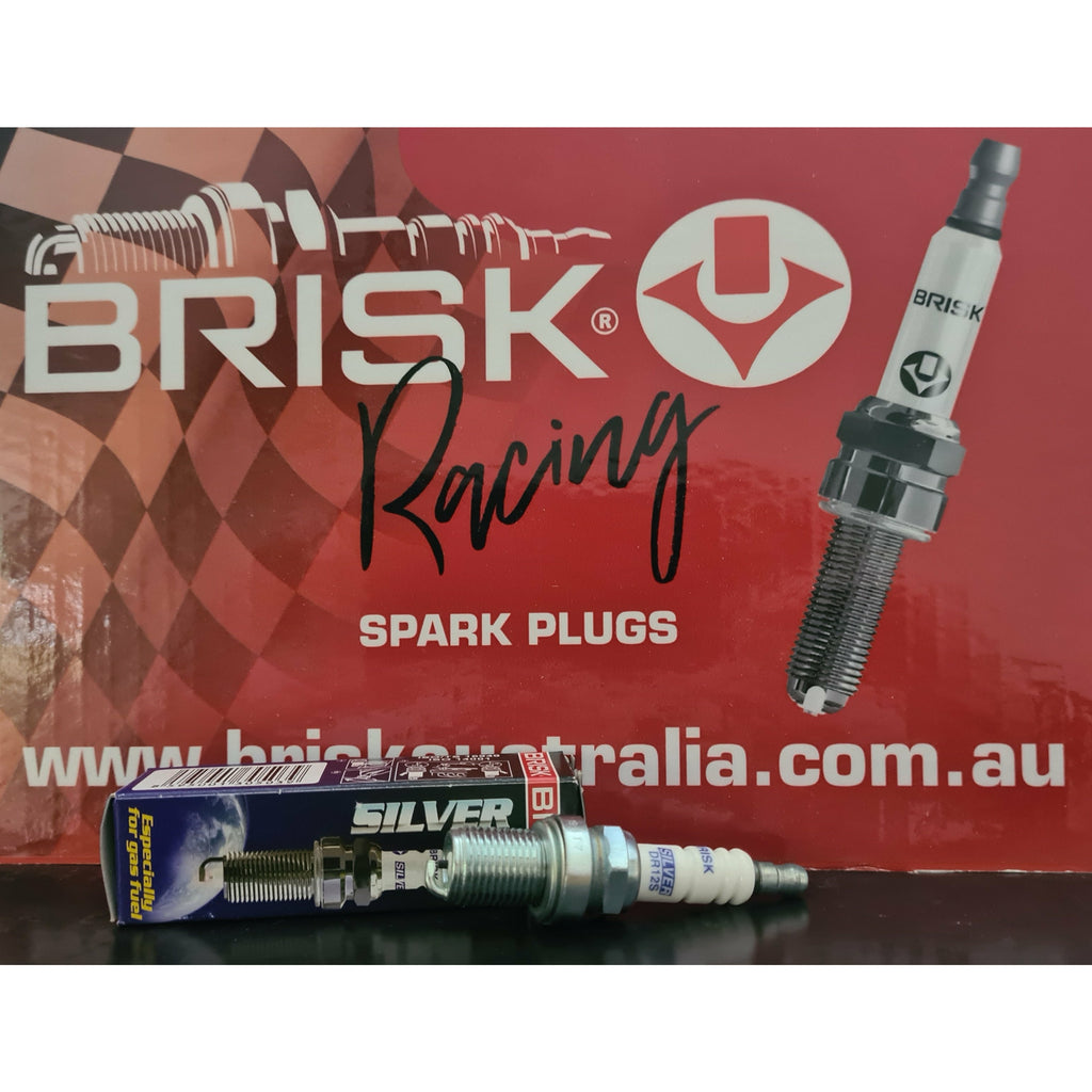BRISK SPARK PLUGS DR12S SILVER