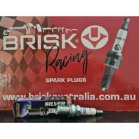 Thumbnail for BRISK SPARK PLUGS DR12S SILVER
