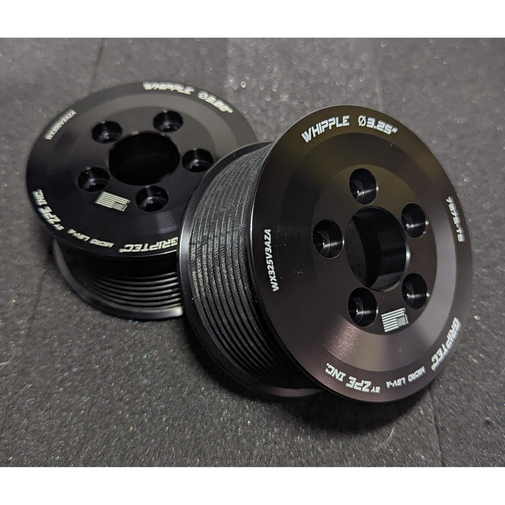 GRIPTEC V3 10RIB 3.25" PULLEY 6.2L HEMI GEN5 WHIPPLE 3L