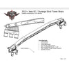 BILLET STRUT BRACE JEEP GRAND CHEROKEE